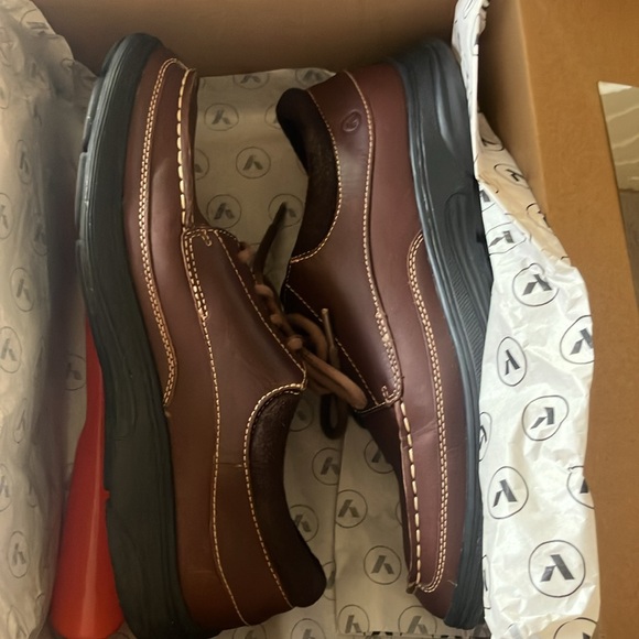 Anodyne Leather Diabetic Shoes men's Size 10 - Picture 8 of 10